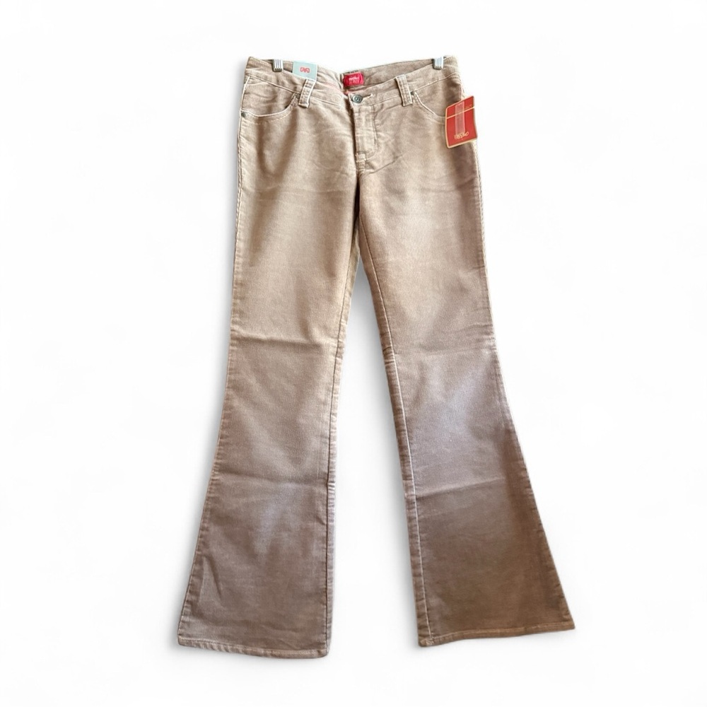 Target Mossimo Y2K Café Latte Flare Women's Corduroy’s - Picture 4 of 11